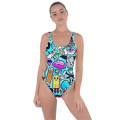 Graffiti Pop Art Crazy Retro Bring Sexy Back Swimsuit