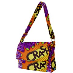 Crash Bang Adventure Time Art Boom Graffiti Full Print Messenger Bag (s) by Bedest