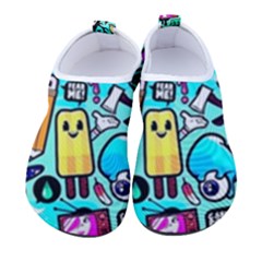 Graffiti Pop Art Crazy Retro Kids  Sock-style Water Shoes