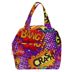 Crash Bang Adventure Time Art Boom Graffiti Boxy Hand Bag by Bedest