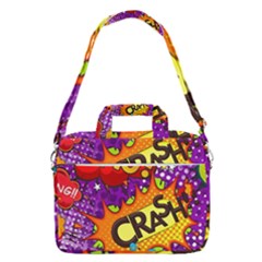 Crash Bang Adventure Time Art Boom Graffiti Macbook Pro 16  Shoulder Laptop Bag