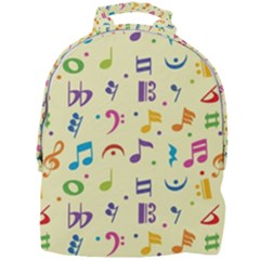 Seamless Pattern Musical Note Doodle Symbol Mini Full Print Backpack