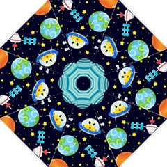 Space Seamless Pattern Illustration Straight Umbrellas by Hannah976