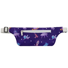 Space Seamless Pattern Active Waist Bag