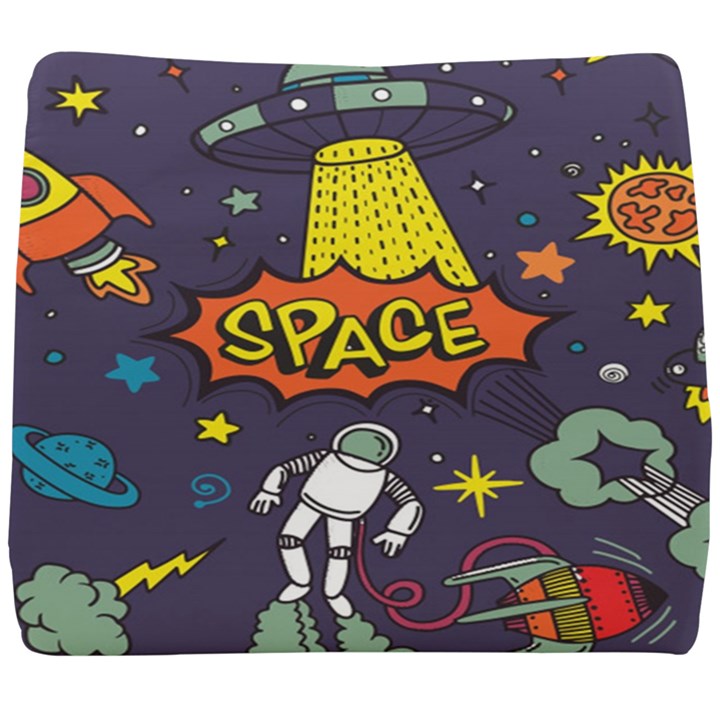 Vector Flat Space Design Background Seat Cushion