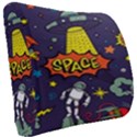 Vector Flat Space Design Background Seat Cushion View2