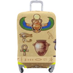 Egypt Horizontal Illustration Luggage Cover (large) by Hannah976
