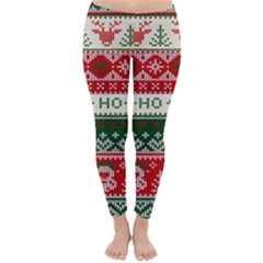 Ugly Sweater Merry Christmas  Classic Winter Leggings