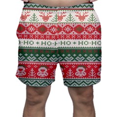 Ugly Sweater Merry Christmas  Men s Shorts