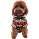 Ugly Sweater Merry Christmas  Dog Coat View1