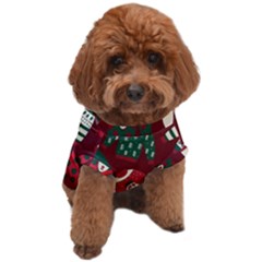 Ugly Sweater Wrapping Paper Dog T-shirt by artworkshop