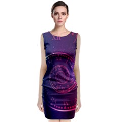 Time Machine Sleeveless Velvet Midi Dress