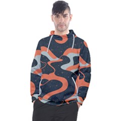 Dessert And Mily Way  pattern  Men s Pullover Hoodie by coffeus
