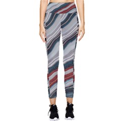 Dessert Road  pattern  All Over Print Design Pocket Leggings  by coffeus