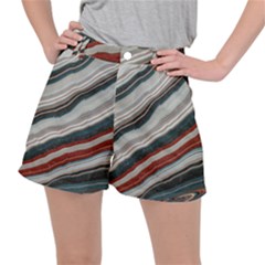 Dessert Road  pattern  All Over Print Design Women s Ripstop Shorts by coffeus