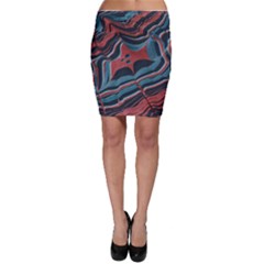 Dessert Land  pattern  All Over Print Design Bodycon Skirt by coffeus