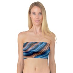 Dessert Waves  pattern  All Over Print Design Bandeau Top by coffeus
