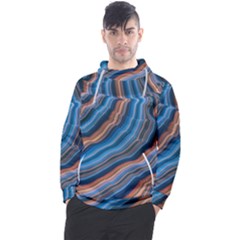 Dessert Waves  pattern  All Over Print Design Men s Pullover Hoodie by coffeus