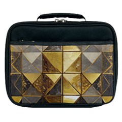 Golden Mosaic Tiles  Lunch Bag