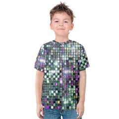 Disco Mosaic Magic Kids  Cotton T-shirt