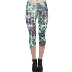 Disco Mosaic Magic Capri Leggings 