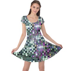 Disco Mosaic Magic Cap Sleeve Dress