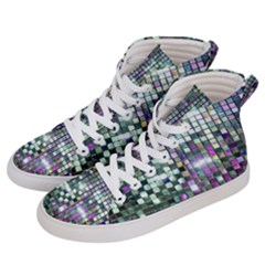 Disco Mosaic Magic Women s Hi-top Skate Sneakers