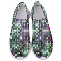 Disco Mosaic Magic Men s Slip On Sneakers