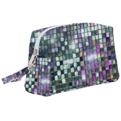 Disco Mosaic Magic Wristlet Pouch Bag (large)