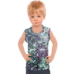 Disco Mosaic Magic Kids  Sport Tank Top