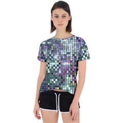 Disco Mosaic Magic Open Back Sport T-shirt