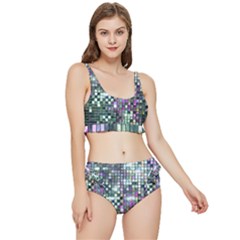 Disco Mosaic Magic Frilly Bikini Set by essentialimage365