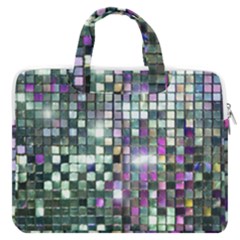 Disco Mosaic Magic Macbook Pro 13  Double Pocket Laptop Bag