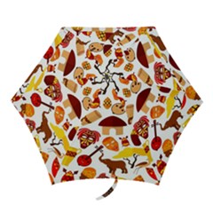 Africa Jungle Ethnic Tribe Travel Seamless Pattern Vector Illustration Mini Folding Umbrellas