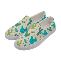 Outer Space Seamless Background Women s Canvas Slip Ons