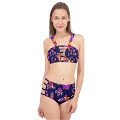 Space Patterns Cage Up Bikini Set by Hannah976