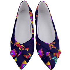 Space Patterns Women s Bow Heels