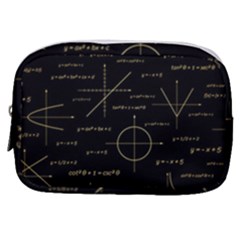 Abstract Math Pattern Make Up Pouch (small) by Hannah976
