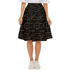 Abstract Math Pattern Classic Short Skirt