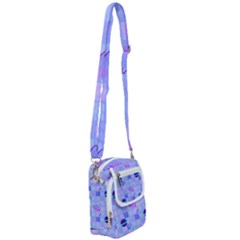 Seamless Pattern Pastel Galaxy Future Shoulder Strap Belt Bag