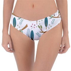 Pattern Sloth Woodland Reversible Classic Bikini Bottoms by Hannah976