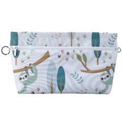 Pattern Sloth Woodland Handbag Organizer by Hannah976