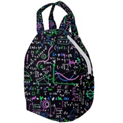Math Linear Mathematics Education Circle Background Travel Backpack by Hannah976