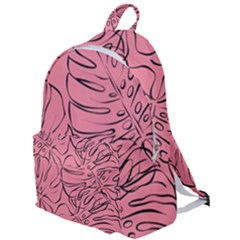 Pink Monstera The Plain Backpack by ConteMonfrey