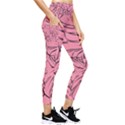 Pink Monstera Pocket Leggings  View4