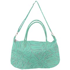 Ocean Monstera Removable Strap Handbag by ConteMonfrey