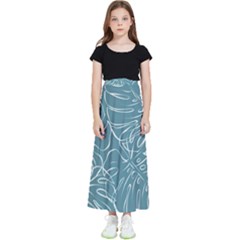 Monsteras Kids  Flared Maxi Skirt by ConteMonfrey