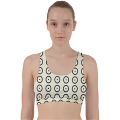 Sharp Circles Back Weave Sports Bra by ConteMonfrey