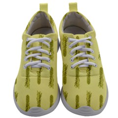 Yellow Pineapple Mens Athletic Shoes