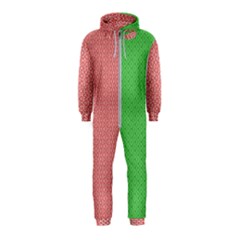  Spooky Pink Green Halloween  Hooded Jumpsuit (kids) by ConteMonfrey